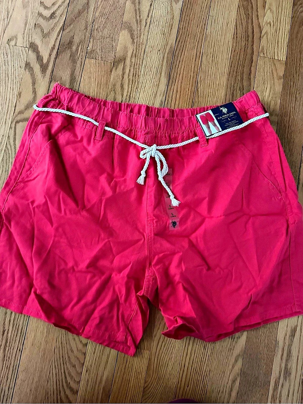 U.S. Polo Assn. Cargo Shorts in Pink NWT